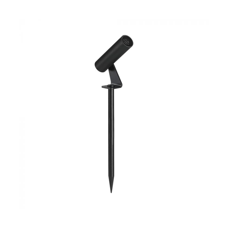DRITE OBORRI 2W LED SPIKE LIGHT ALUMINUM 3000K BLACK BODY IP65 SQ 24006