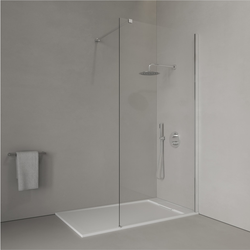 XHAM STATIK NATURE TRANSPARENT 120*200 8mm 1/1