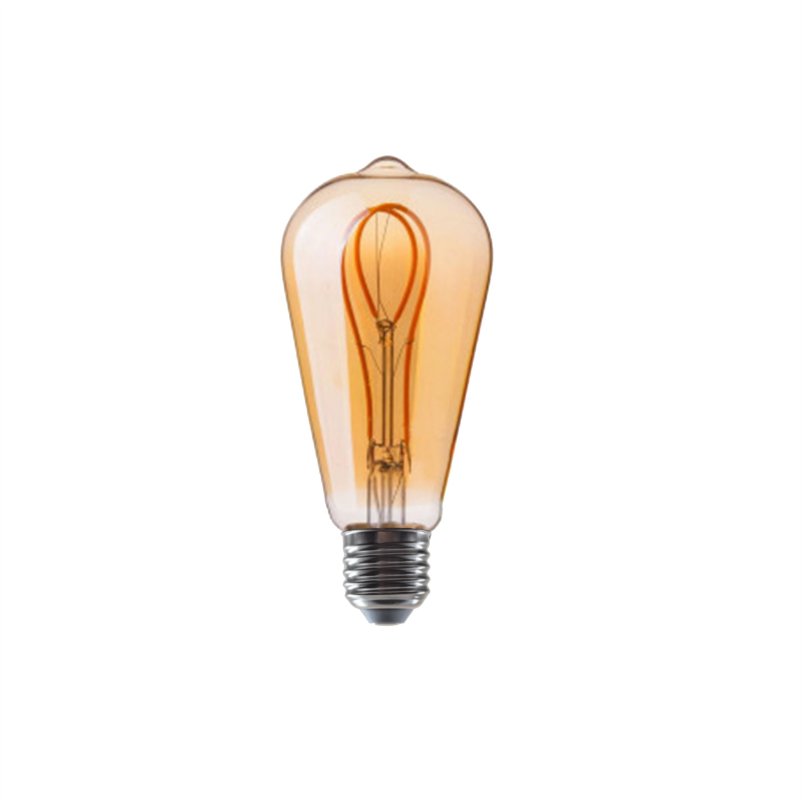 POQ ONE PLUS ME FILAMENT 5W ST64 4000K E27 AMBER