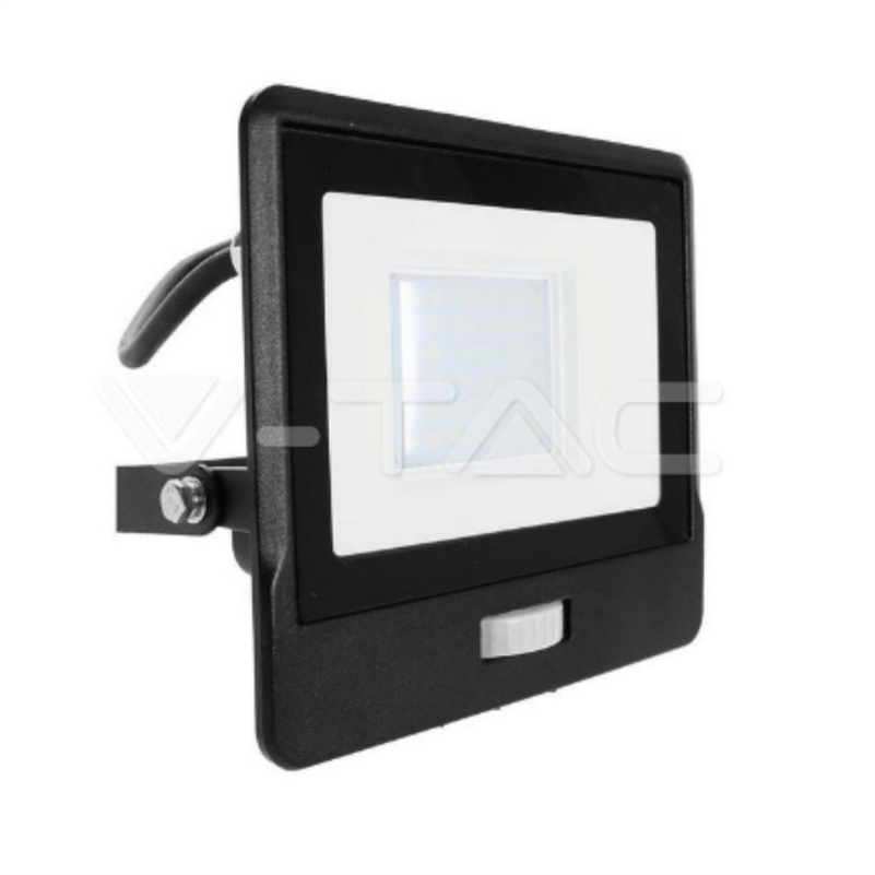 REFLEKTOR V-TAC  ME SENSOR 50W 3000K SAMSUNG CHIP BK 20265