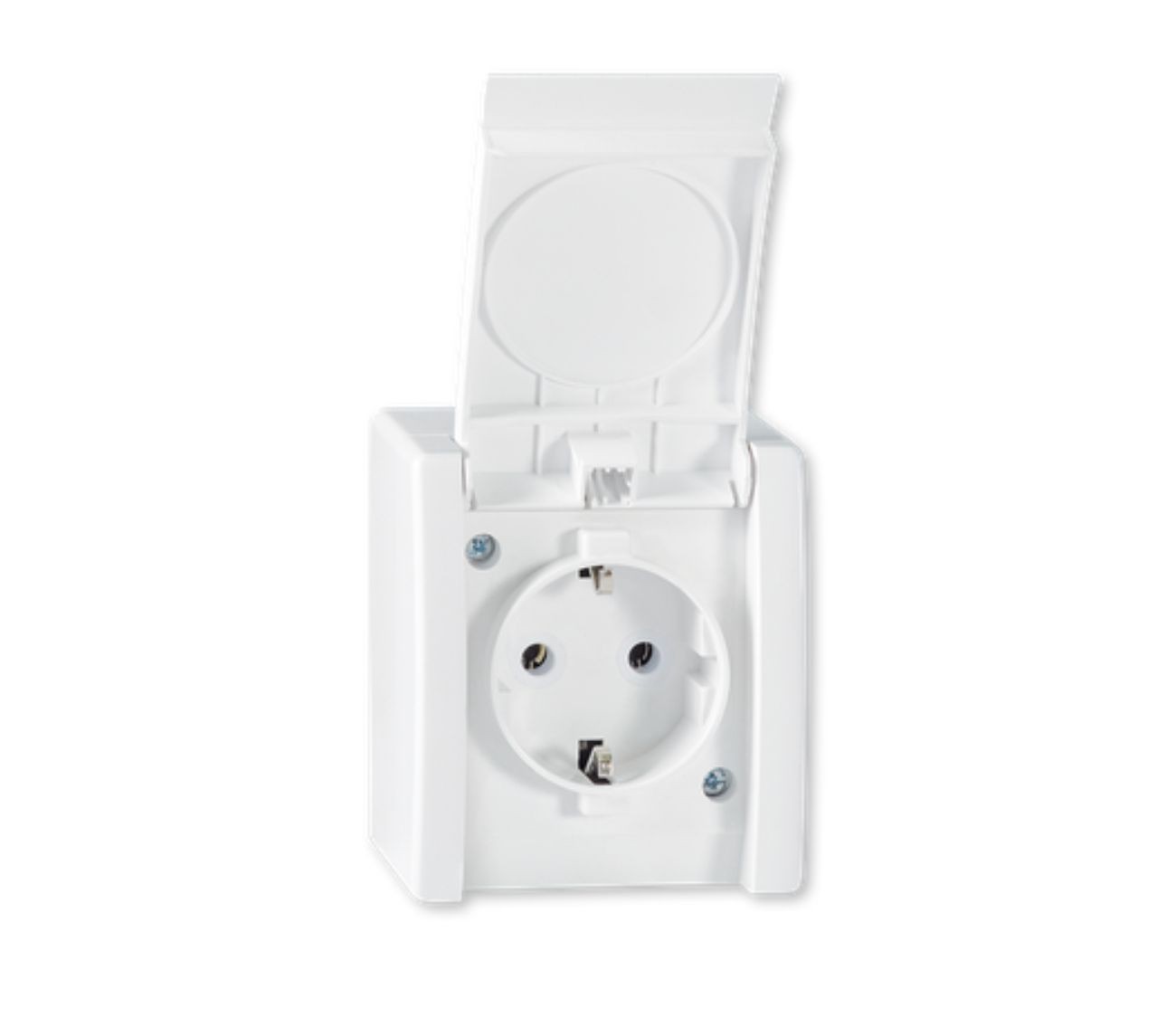 PRIZA OG 1SH PORCELAN E BARDHE IP44 AL 241.00