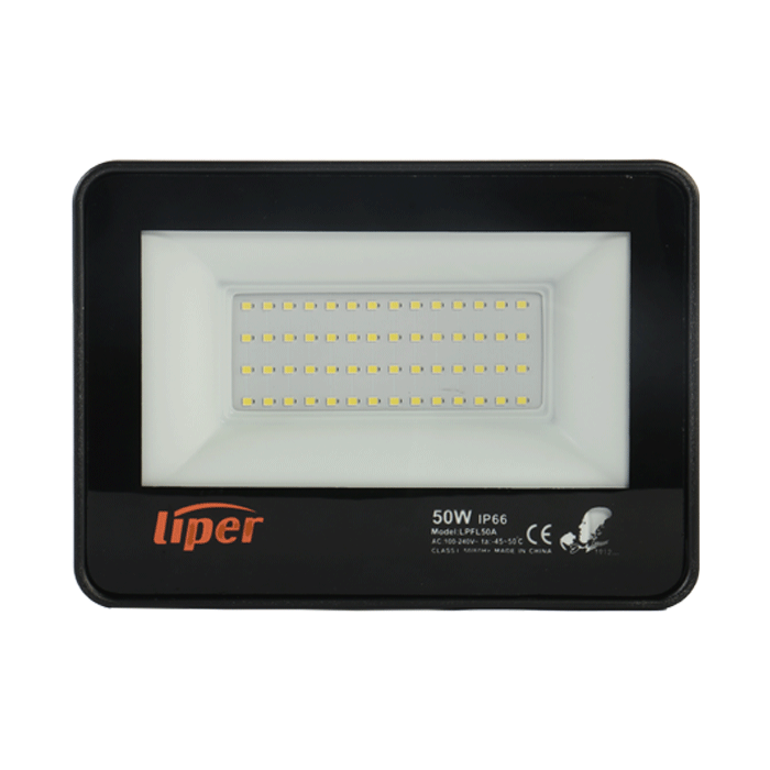 LED REFLECTOR LIPER LPFL-50BS01 50W