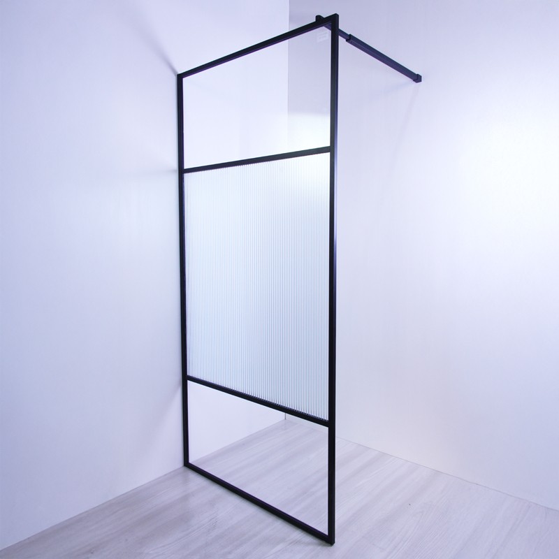 XHAM STATIK NATURE TRANSPARENT/MATT 90*200 8mm 1/1