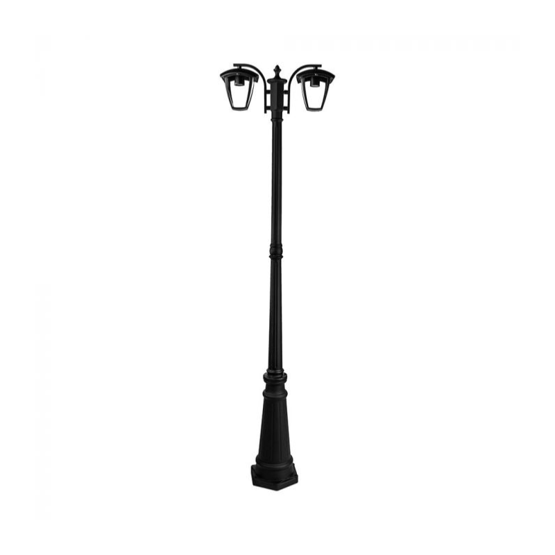 DRIT OBORRI Pole Lamp 2 x E27 1990mm IP44 Black 7062