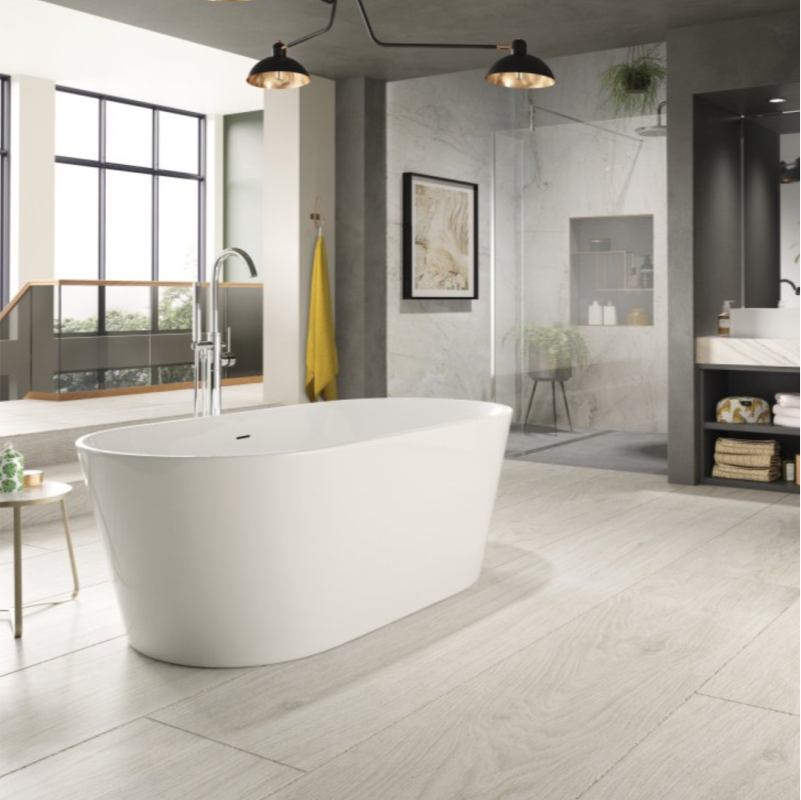 VASKE MILE 170*75*58CM 3084 WHITE