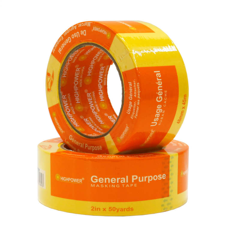 IZOLIR HP2289 MASKING TAPE 48MMX50Y 30-DAY YELLOW