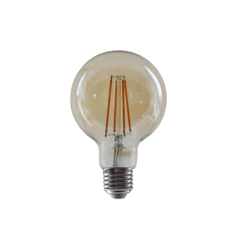 POQ ONE PLUS ME FILAMENT 8W G80 400K E27 AMBER