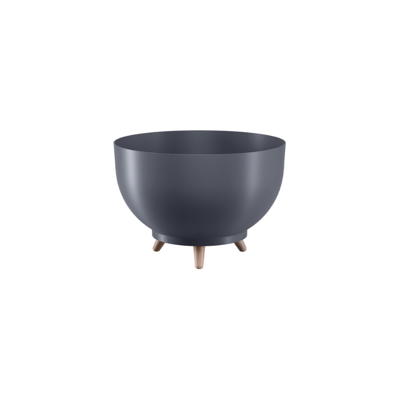 VAZO BOWL SATINA 40CM ANTHRACITE 4393-014