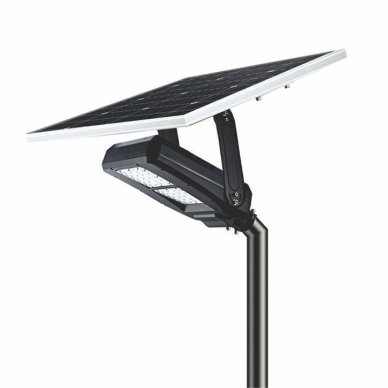 DRITE RRUGE ME PANEL SOLAR 1/2 200W LPSOL-200B01-SS