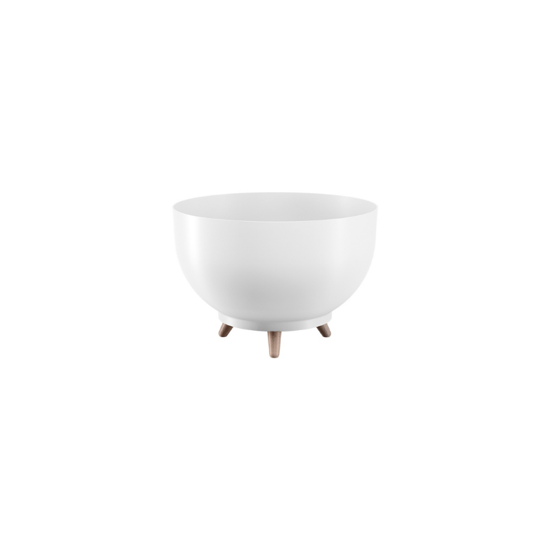 VAZO BOWL SATINA 30CM WHITE 4388-011