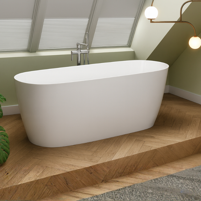 VASKE ELAX 1500X720 EB10572 WHITE 60kg