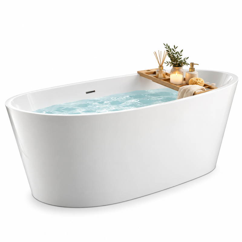 VASKE MILE 170*75*58CM 3084 WHITE