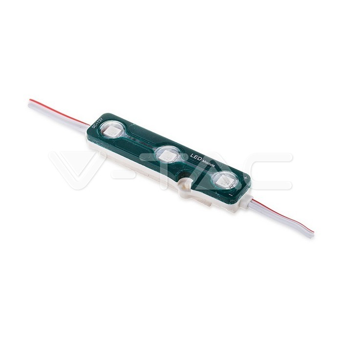 LED MODUL V-TAC SMD5050 3LED GREEN IP67 5119