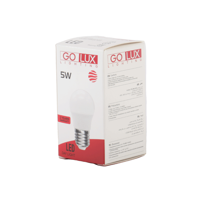 LED POQ GOLUX 5W E27 6500K A45