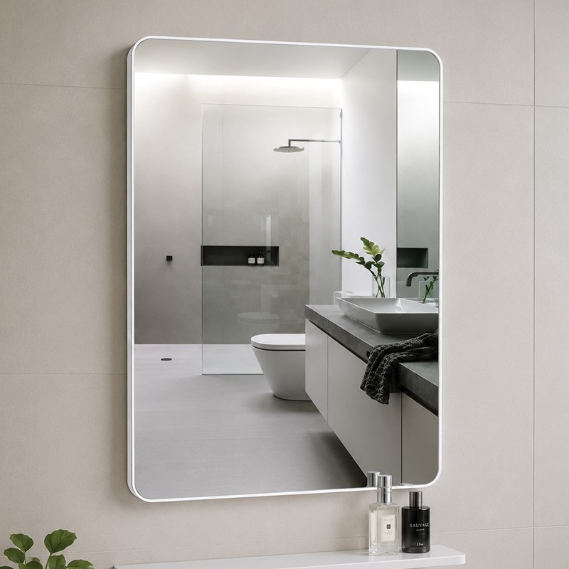 BI-PASQYRE ME LED 70*90CM WHITE M9042