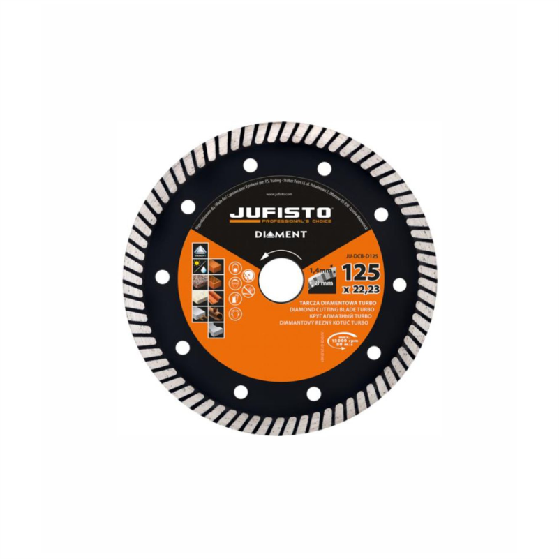 DISK PRERES DIAMOND TURBO 125X1.4MM JW23D312