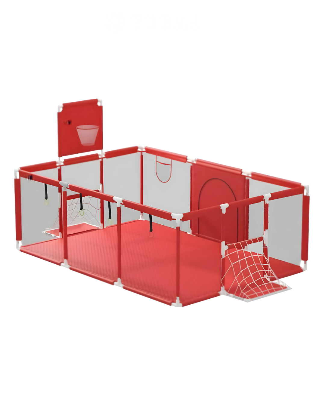 RETHOJE LOJRASH PER FEMIJE 2099 E KUQE 170X124X60 G3-1