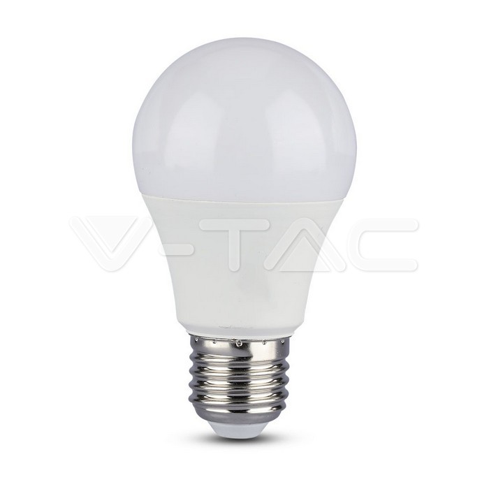 LED POQ V-TAC 9W A60 E27 ME SENSOR 6400K 2762